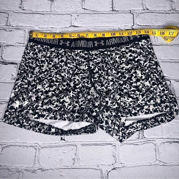 Under Armour HeatGear 3" Compression Shorts Black Multi Size Small - Picture 3 of 6